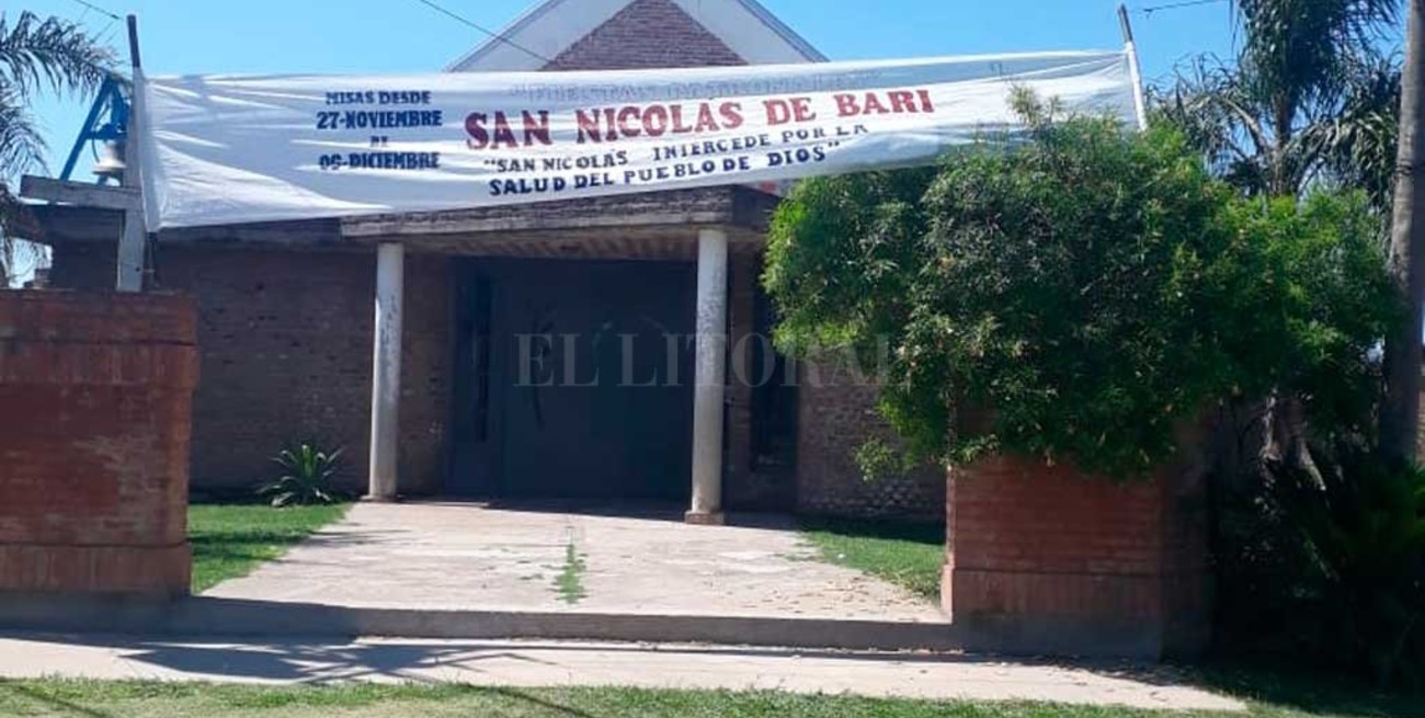 Una capilla de Santa Fe jaqueada por la delincuencia