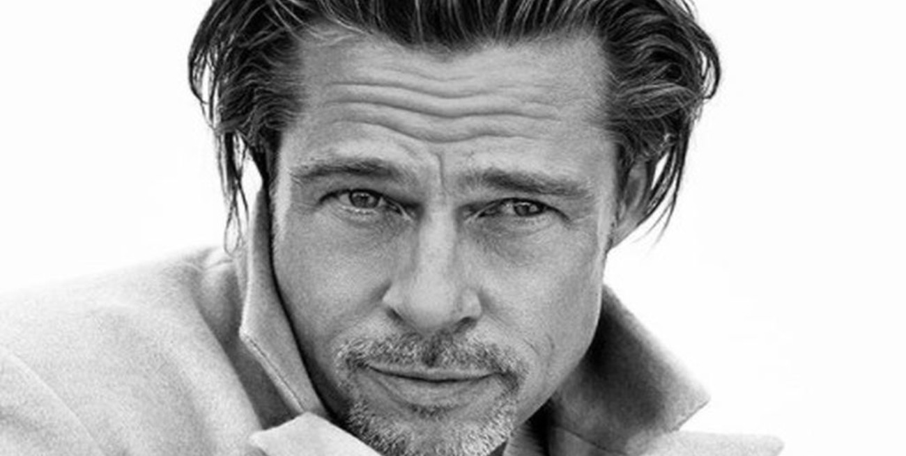 Brad Pitt debutó como modelo