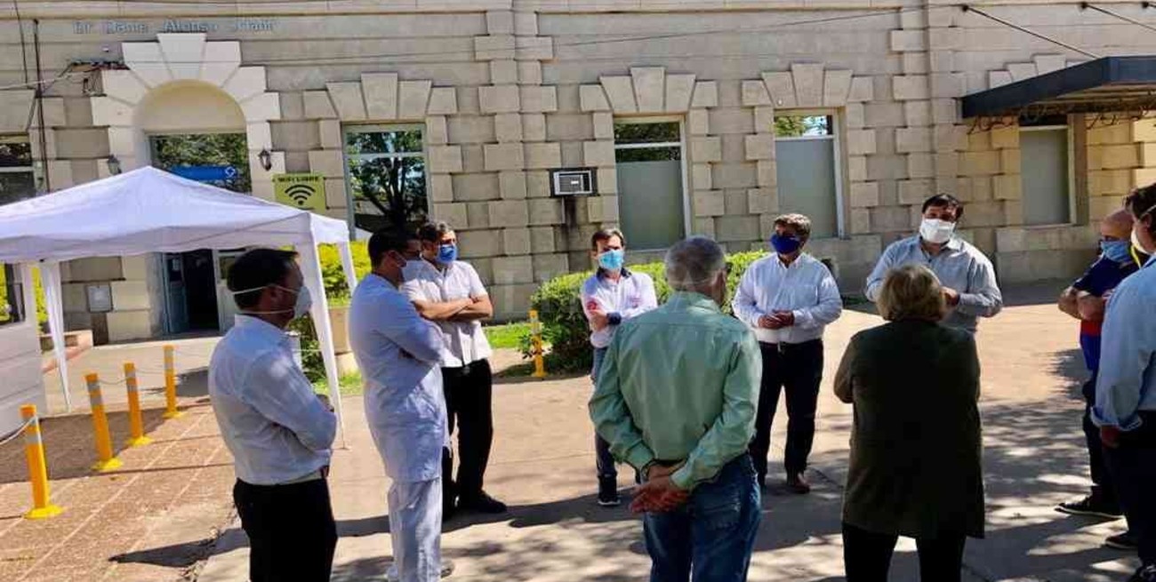 Pirola: "El trabajo sanitario desplegado en Las Colonias es muy bueno" 