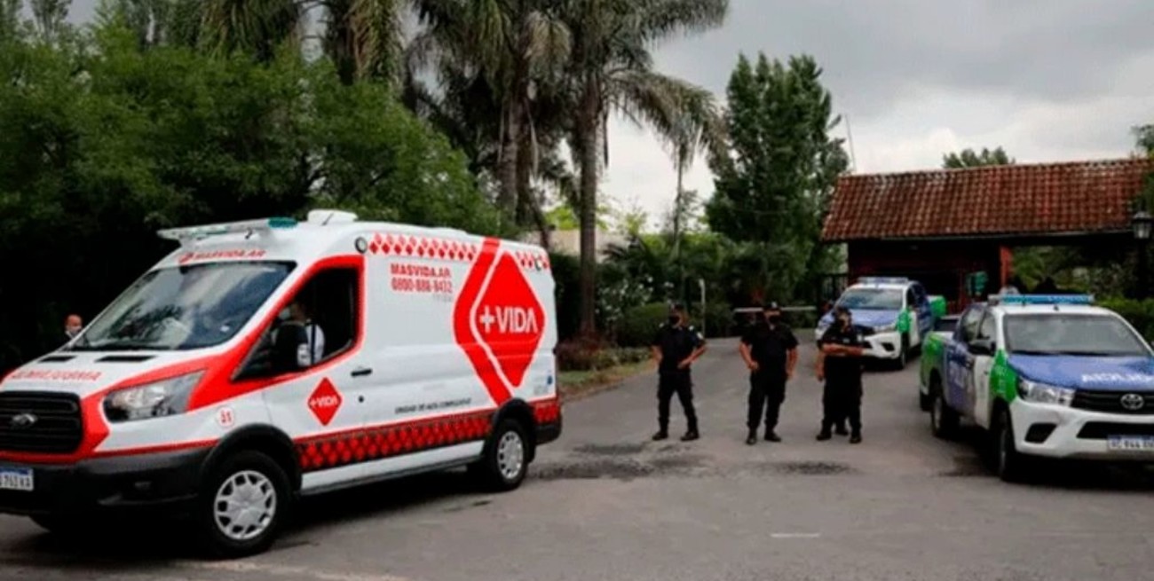 Trasladaron el cuerpo de Maradona a la morgue de San Fernando