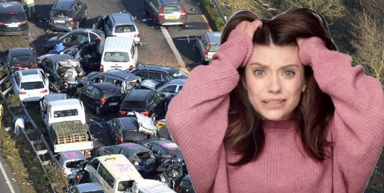Alemania: mujer ebria buscaba un lugar para estacionar y terminó aplastando siete autos 