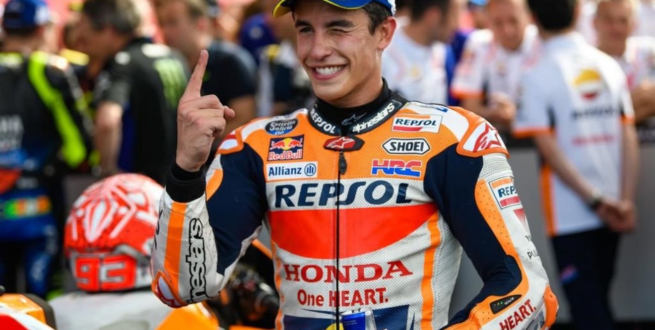 El español Marc Márquez ganó de punta a punta en Termas de Río Hondo