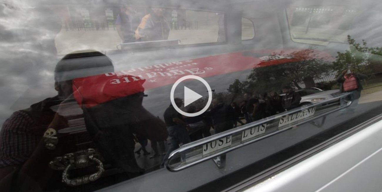 Despidieron a "Poroto" Saldaño en la cancha de Colón