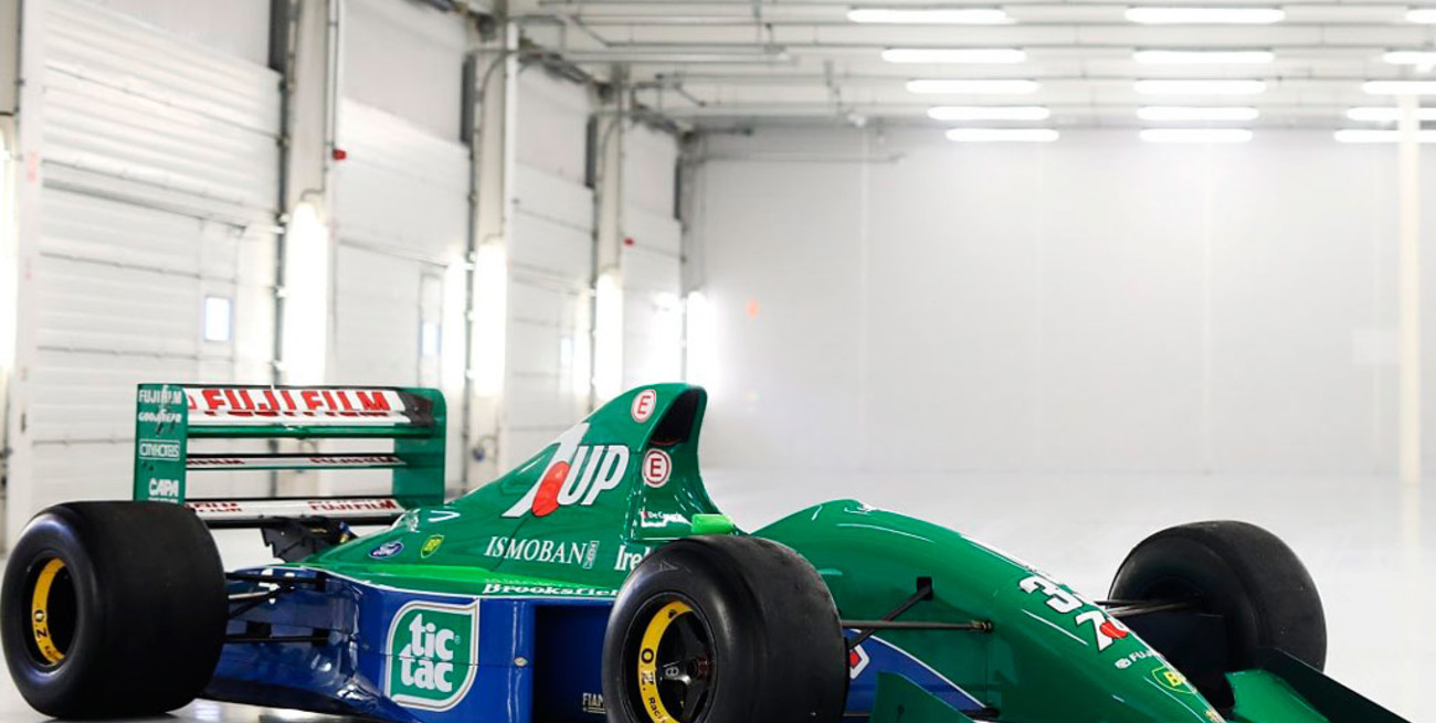 Ponen a la venta el auto con el que debutó Michael Schumacher en la Fórmula 1