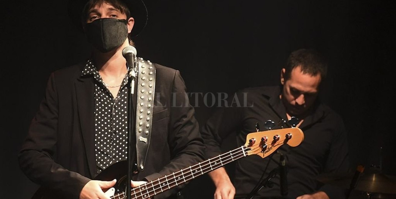 Regresó la música en vivo pero sin público en Rosario 