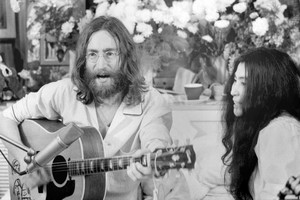 Archivo El Litoral John y Yoko en Montreal.