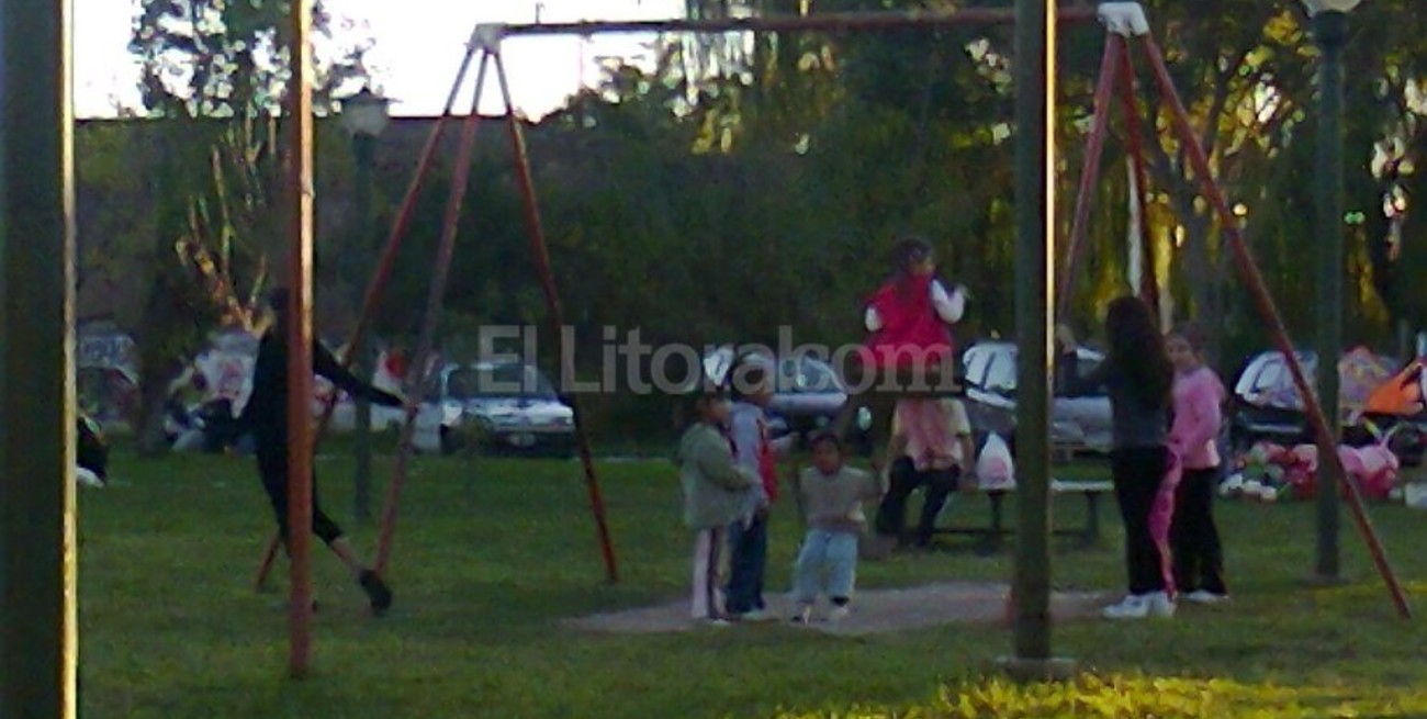 "En el Parque Federal hay que hacer cola para hamacarse"