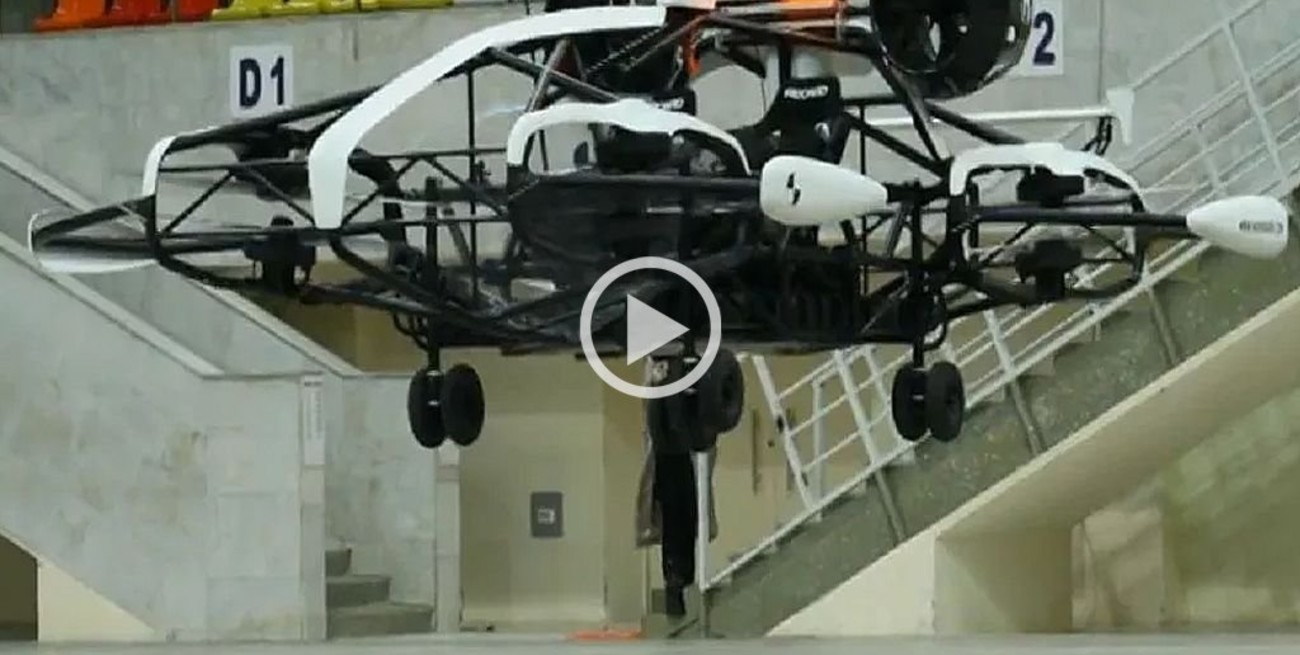 Rusia crea un taxi volador eléctrico, rápido y barato