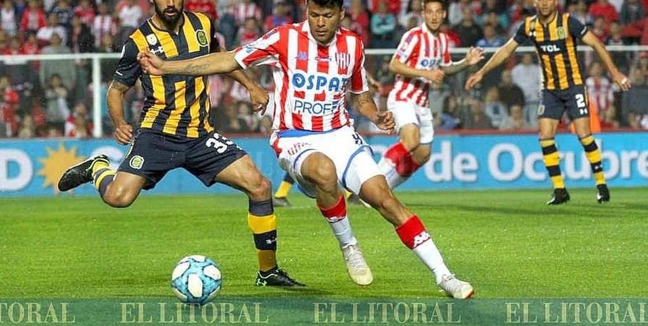 Unión cortó la racha negativa con un empate ante Rosario Central