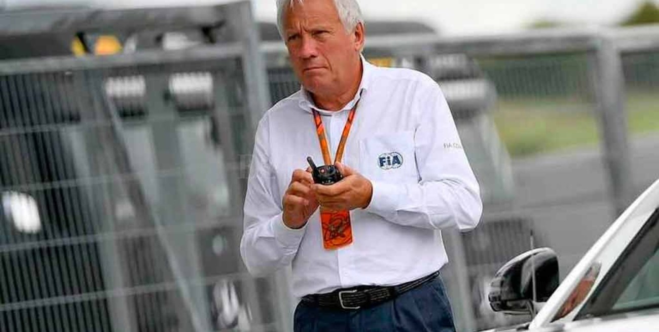Murió Charlie Whiting, director de carreras de la Fórmula 1