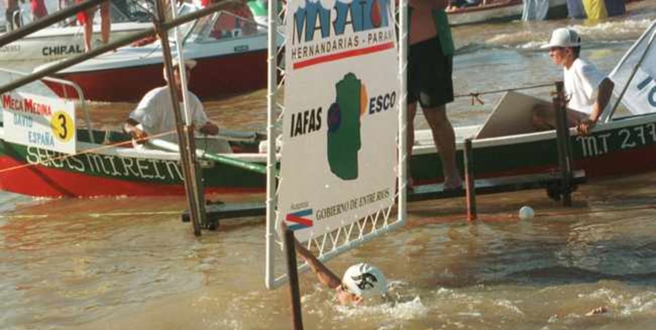 Damián Blaum ganó la maratón Hernandarias-Paraná