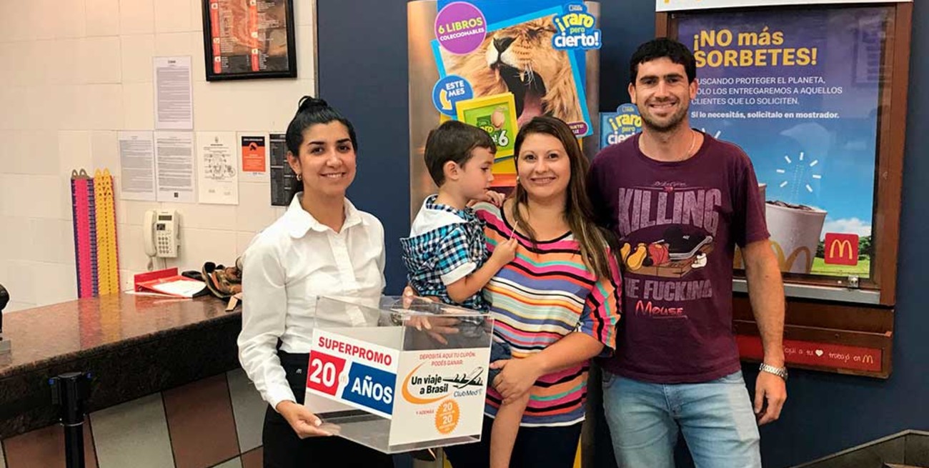 McDonalds anuncia el ganador del concurso por sus 20 años en Santa Fe