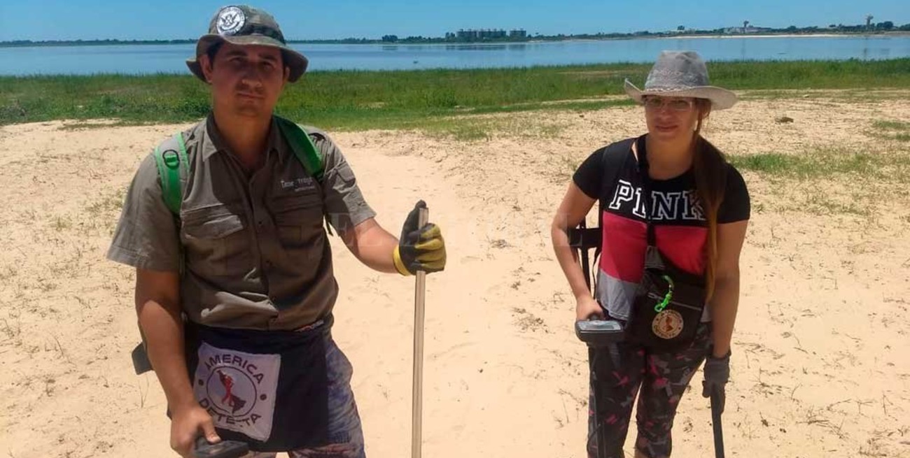 Detectores de tesoros en la Setúbal
