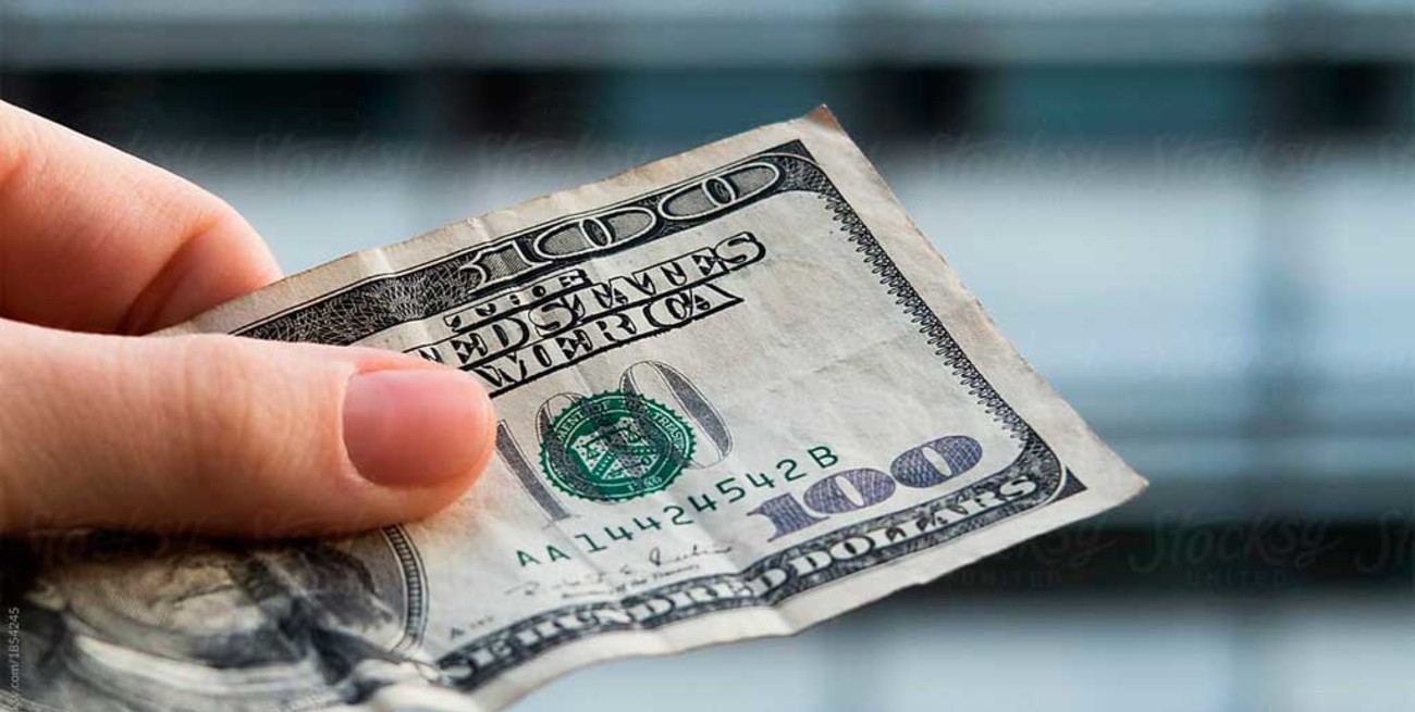 El dólar informal retrocedió 50 centavos hasta cerrar en $ 203,50