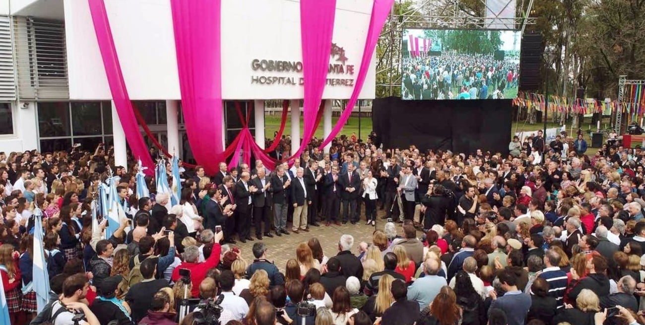 Lifschitz inauguró el nuevo hospital de Venado Tuerto