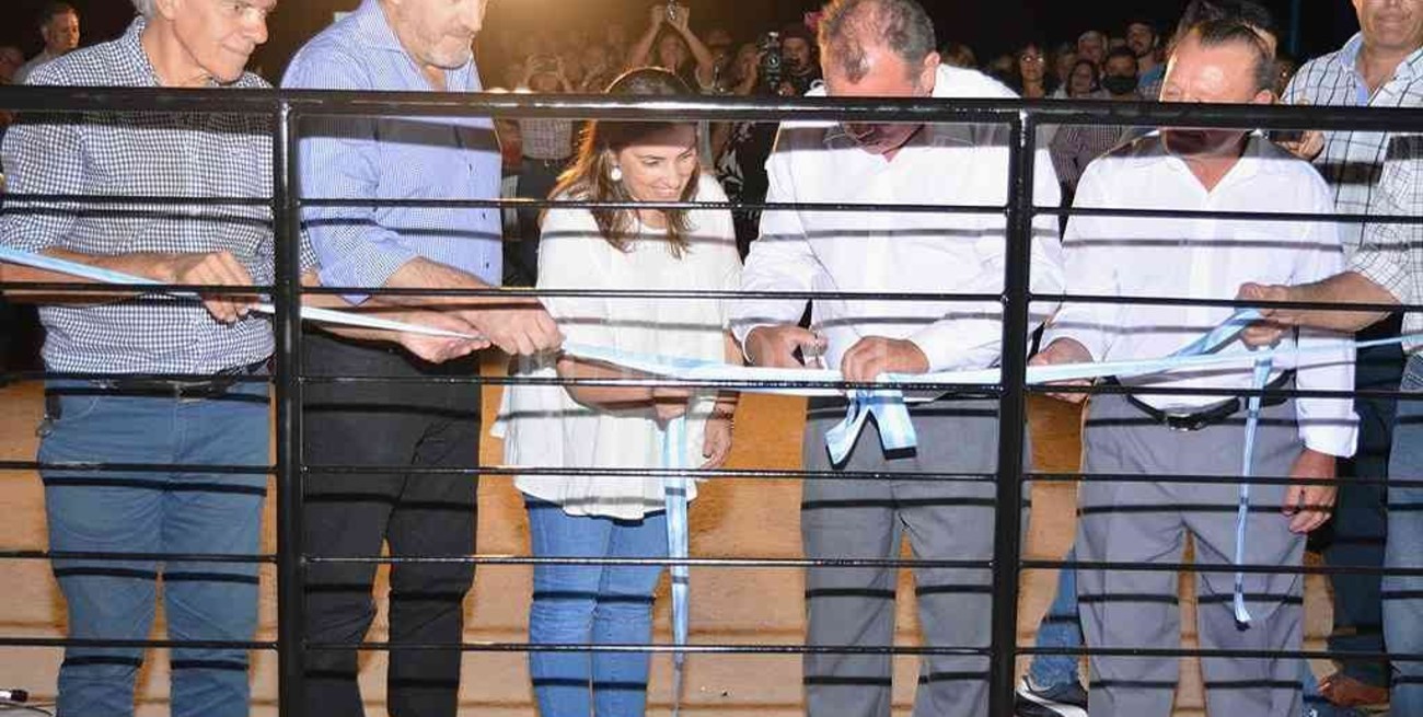 Se inauguraron obras en la Sociedad Rural de San Javier