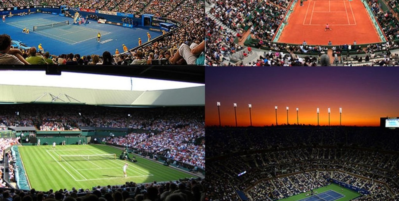 Reglas diferentes en los Grand Slam