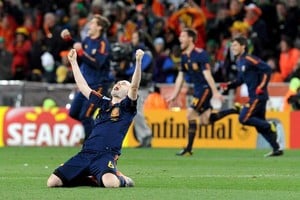 Archivo El Litoral Iniesta, símbolo de la selección española que en 2010 se quedó con la Copa del Mundo