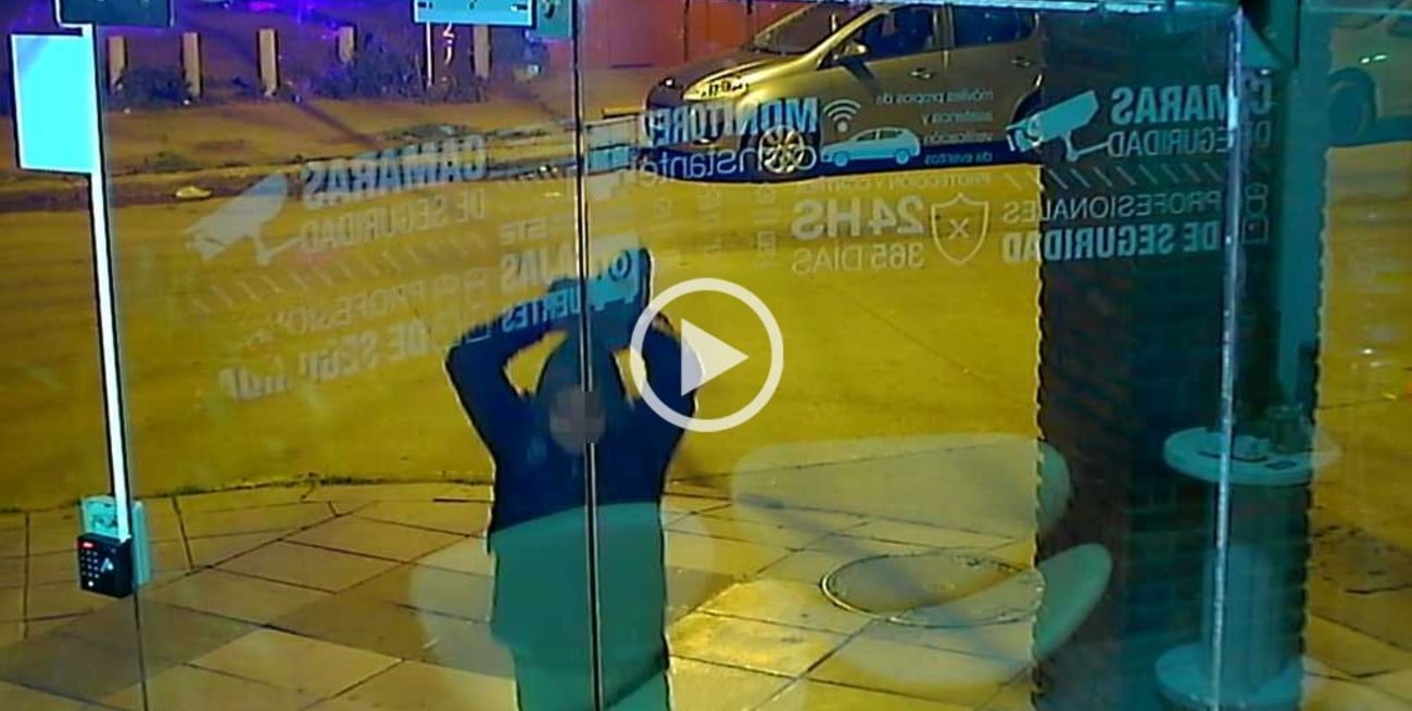 Video: así intentan robar en un comercio del centro de Santa Fe