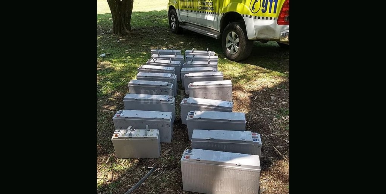 Tucumán: robaban baterías de las antenas de telefonía para usar en equipos de audio