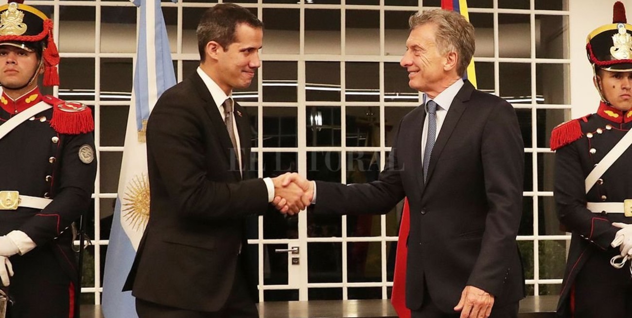 Macri recibió a Guaidó en la Quinta de Olivos 