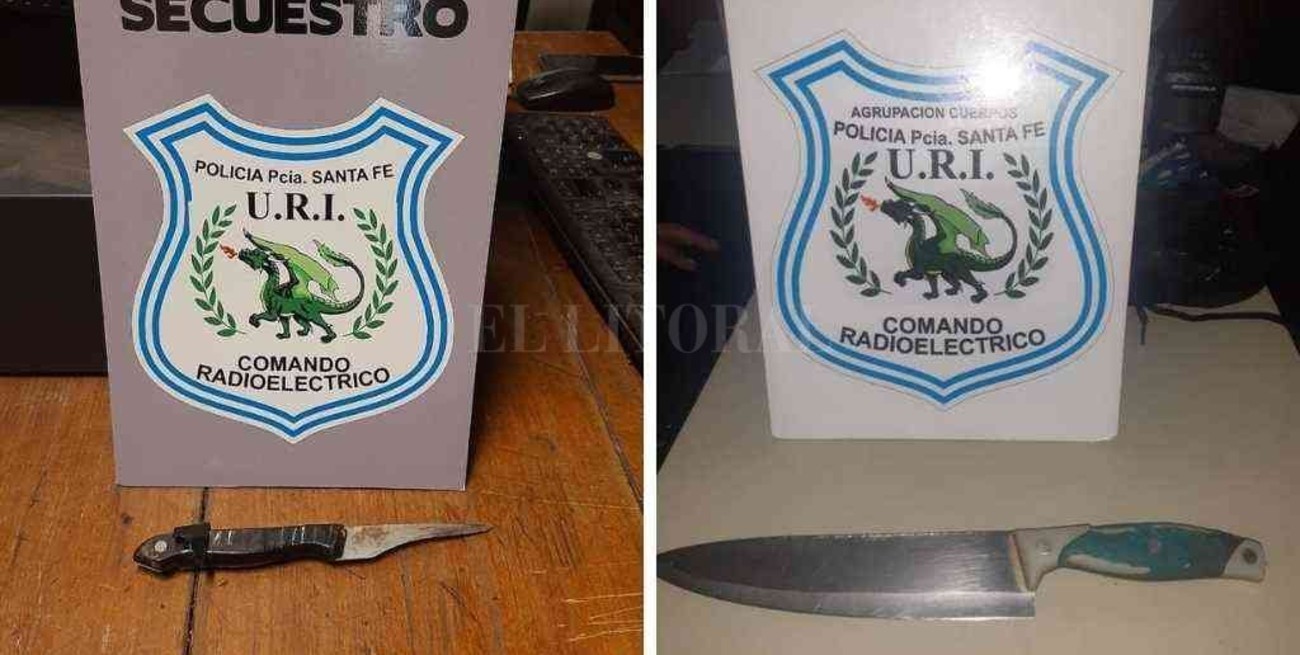 Varios secuestros de armas blancas