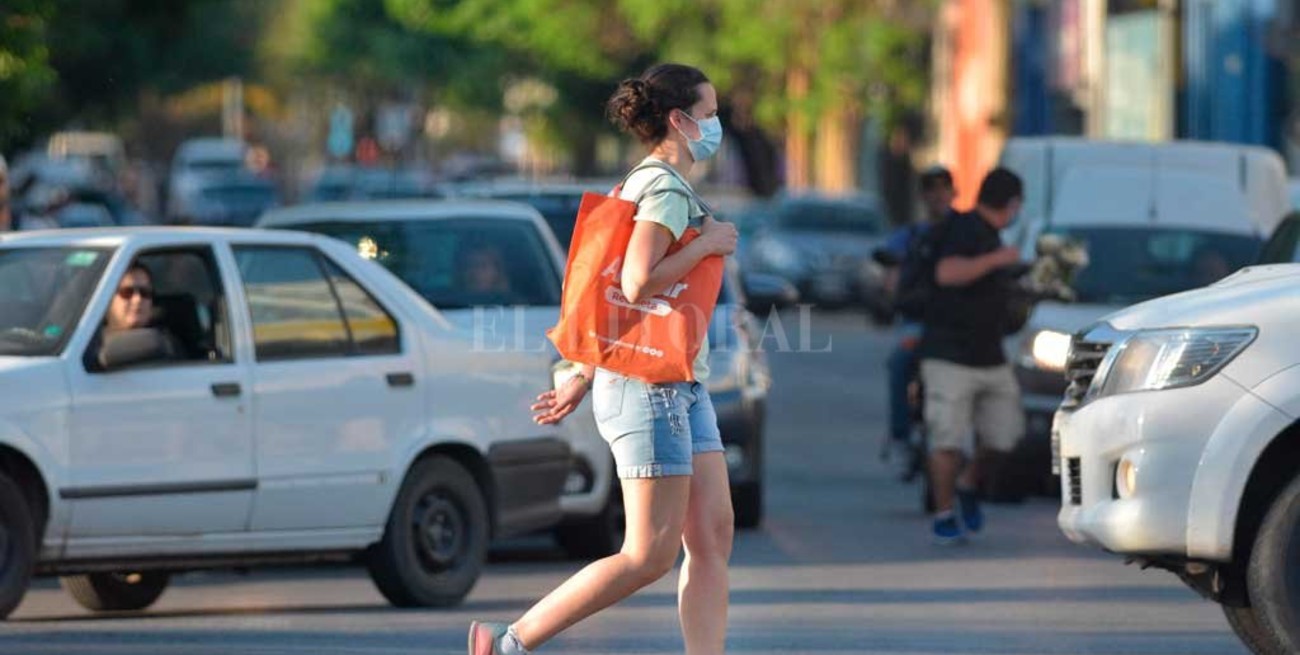 Sábado de calor intenso en la ciudad de Santa Fe