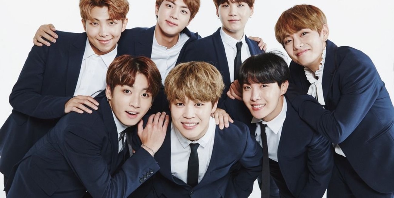 El grupo asiático K-Pop BTS superó las 5.000 millones de reproducciones en Spotify
