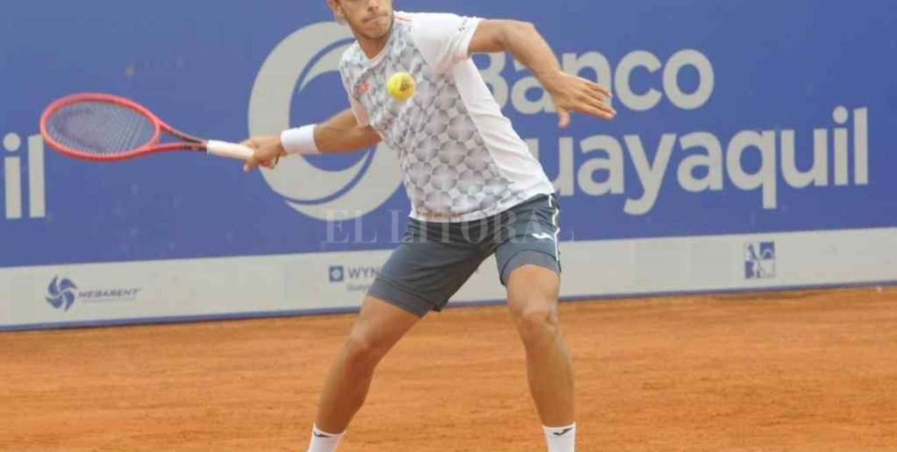 Cerúndolo cayó ante Oliveira y quedó eliminado del Challenger de Guayaquil