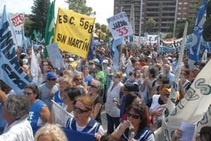 Amsafé dice que el gobierno habla de diálogo pero no lo convoca