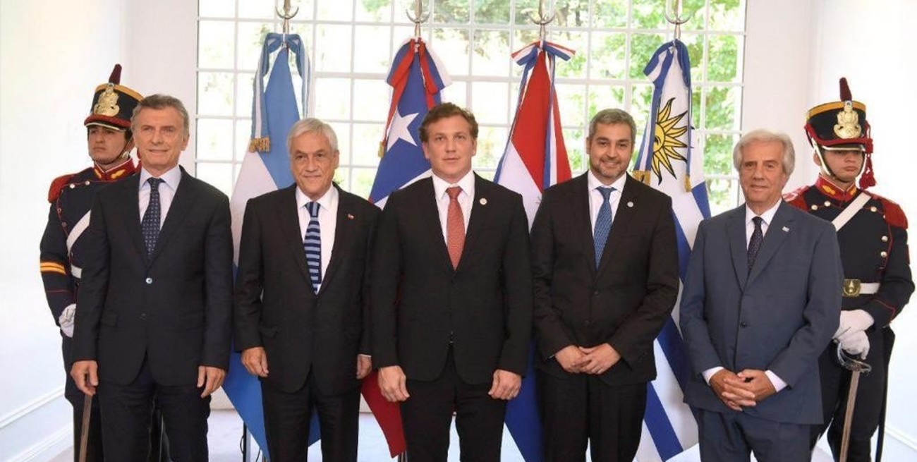 Candidatura al Mundial 2030: Macri se reunió con los presidentes de Chile, Paraguay y Uruguay