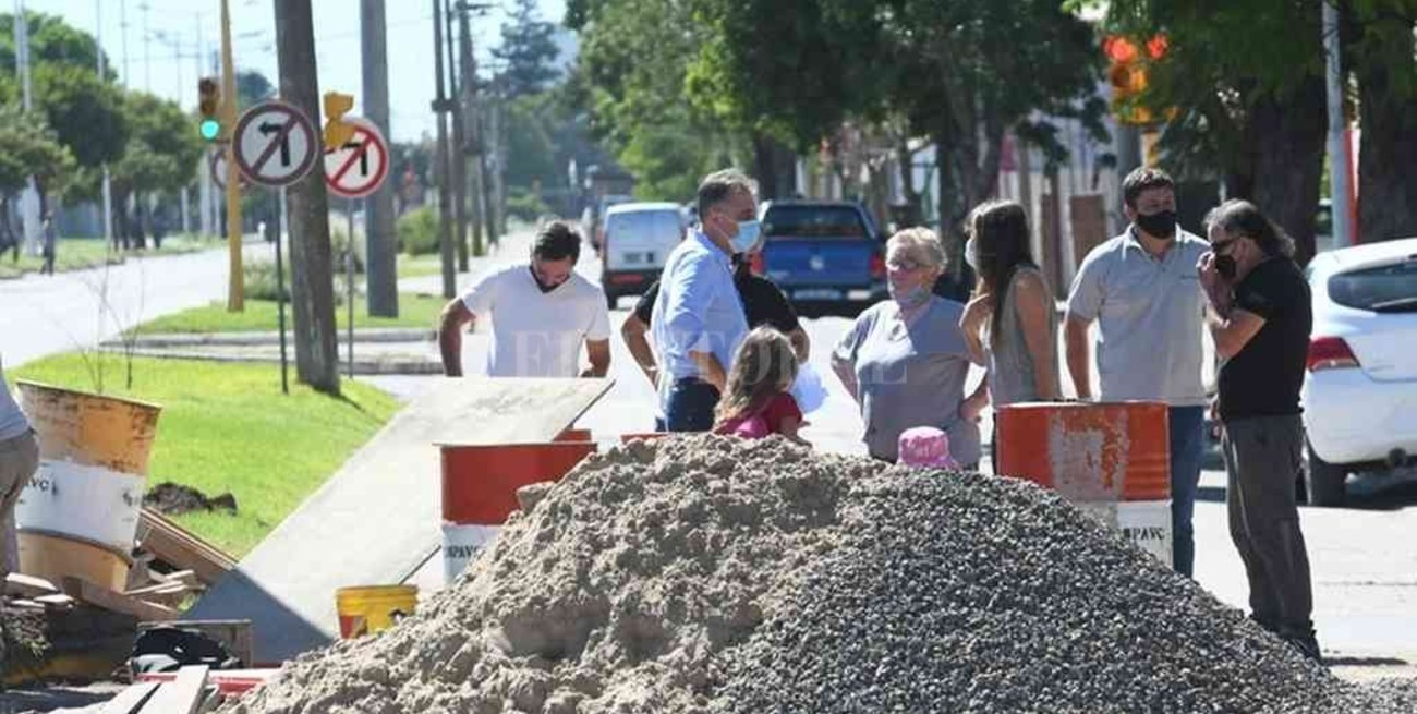 Rafaela: continúan los trabajos de refuncionalización de Luis Fanti