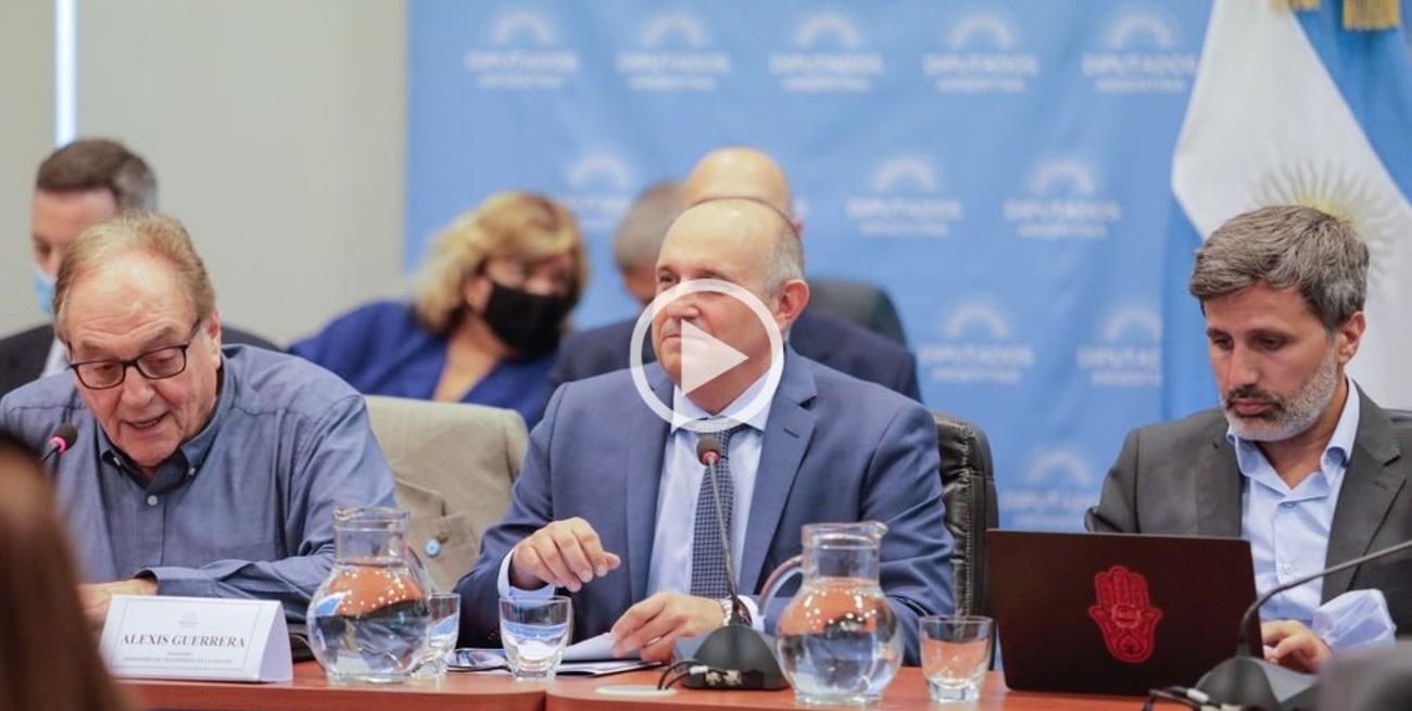 Diputados: el ministro Guerrera expuso sobre el presupuesto 2022 en materia de transporte