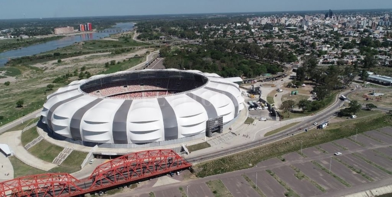Desde el drone de El Litoral: así luce el estadio a horas del gran partido River vs. Colón 