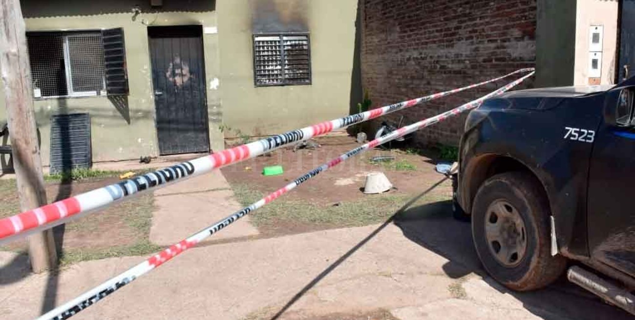 Trágico incendio en Las Flores 