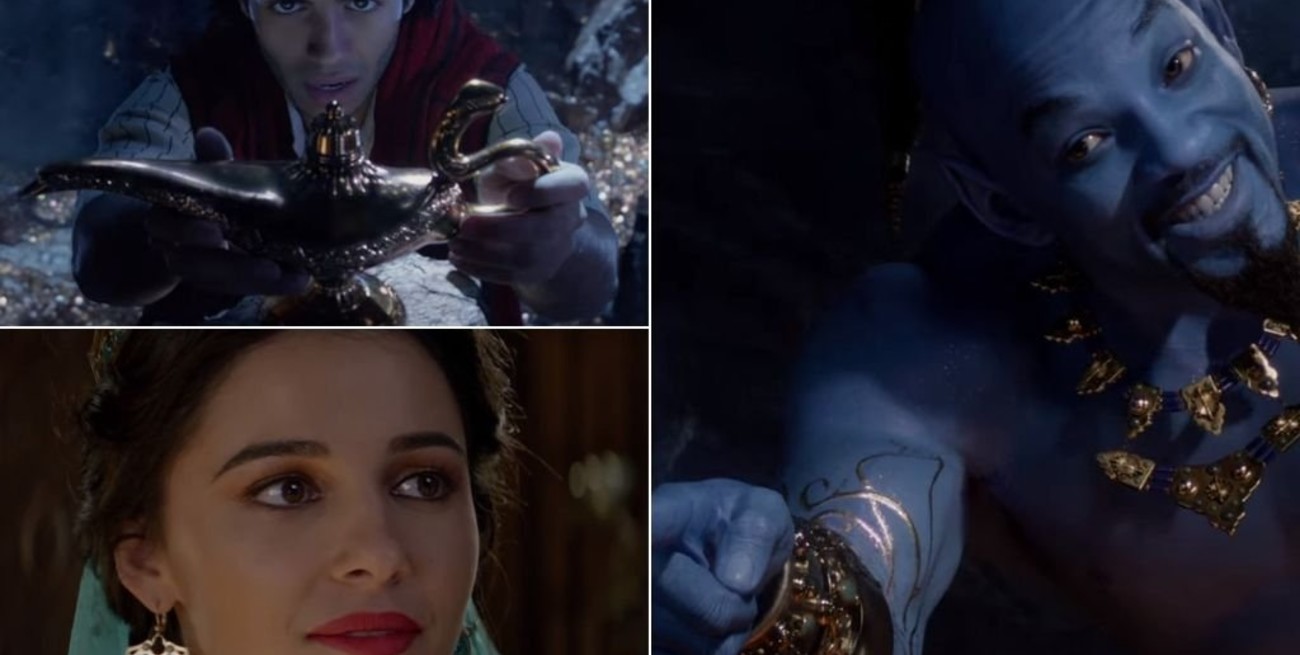 Dinsey presentó el nuevo trailer de Aladdin