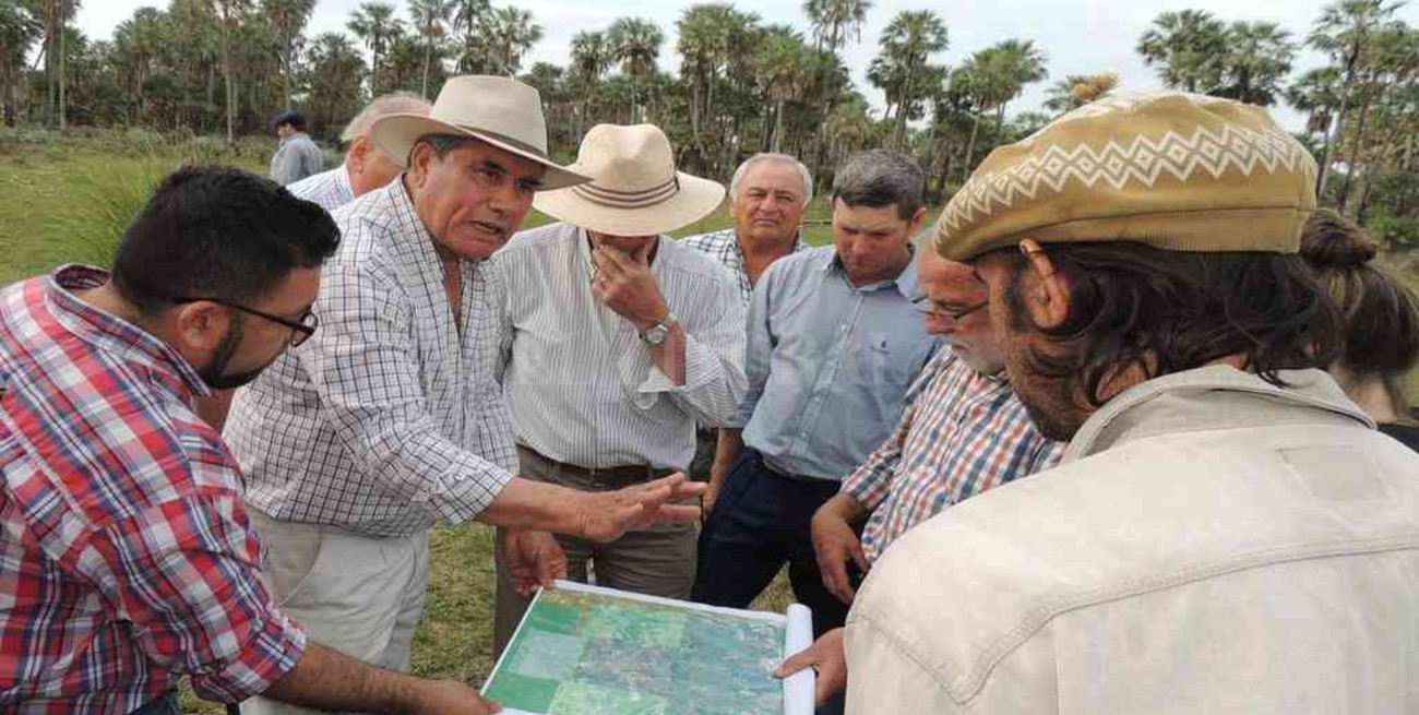 Productores recorrieron obras hídricas en los Bajos Submeridionales