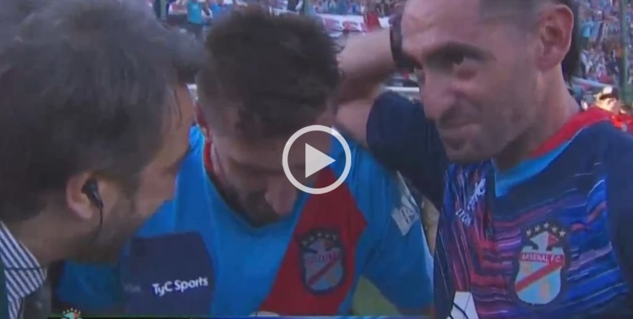 Gagliardo: "Le dedico el ascenso a mi hijo, que le decían que el papá era un fracasado" 