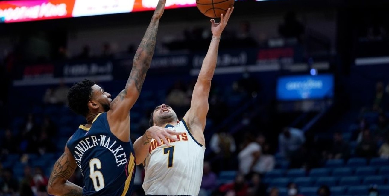 Destacada actuación de Campazzo en el triunfo de Denver