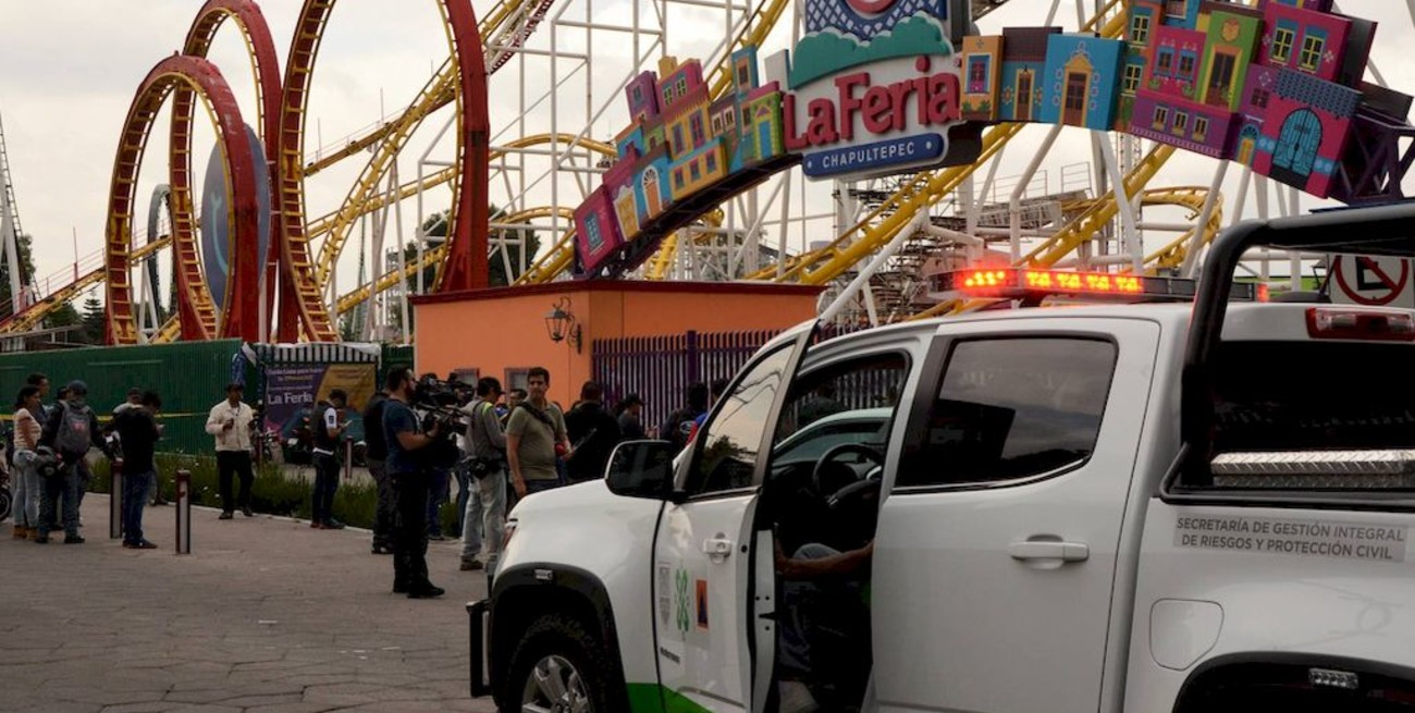 Fatal accidente en un parque de diversiones mexicano