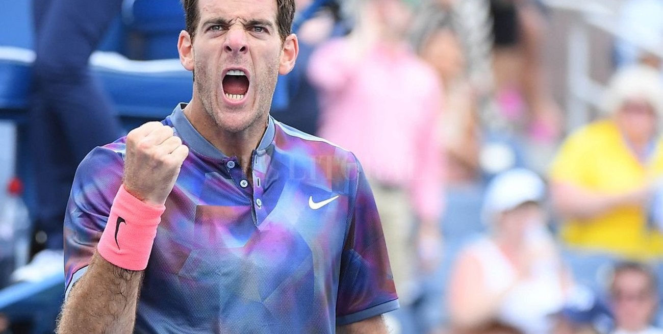 Notable remontada de Del Potro para ganarle a Thiem y meterse en cuartos de final