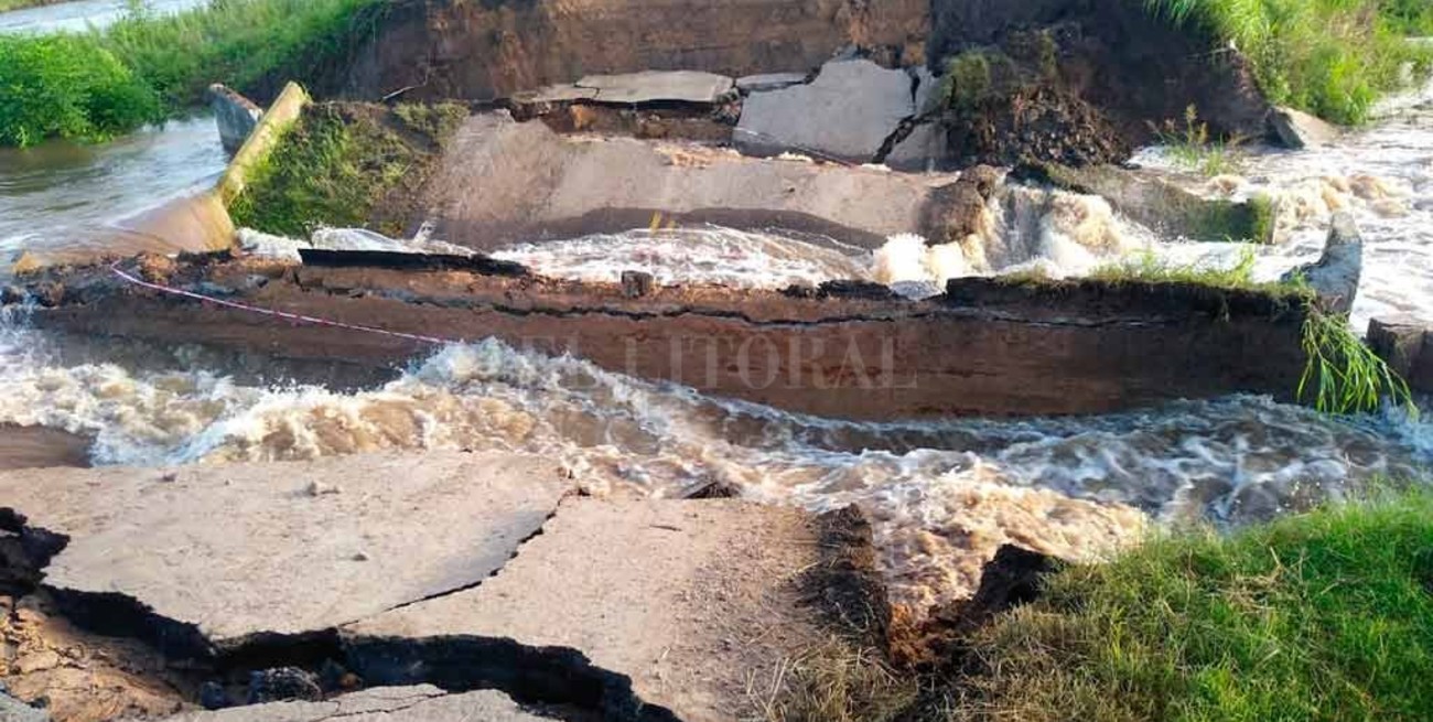 Tres oferentes para la reconstrucción del puente sobre Ruta 1