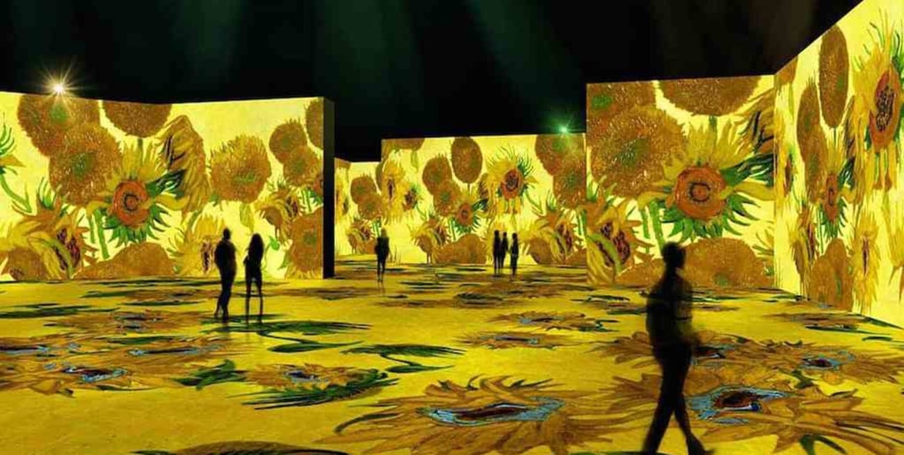 "Imagine Van Gogh", la primera muestra de arte inmersiva, llega a la Argentina y ya vendió 120 mil entradas