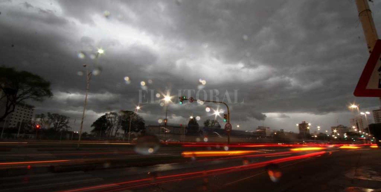 Fuerte tormenta en Santa Fe