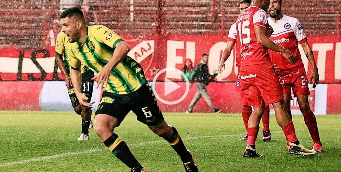 Aldosivi derrotó a Argentinos que se complica con los promedios