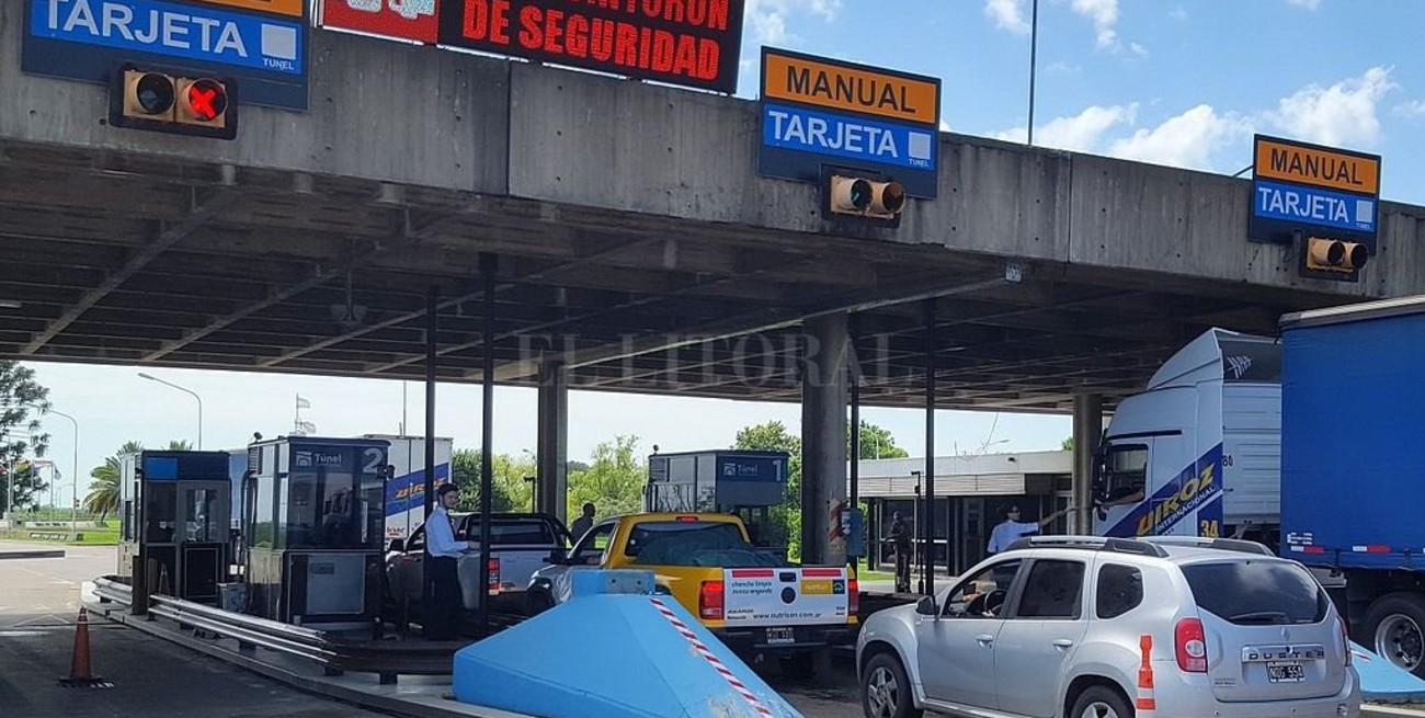 Semana Santa: circularon menos vehículos por el Túnel Subfluvial
