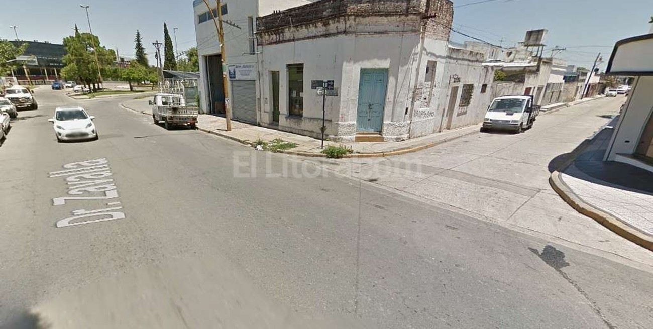 Baleado a metros de la cancha de Colón