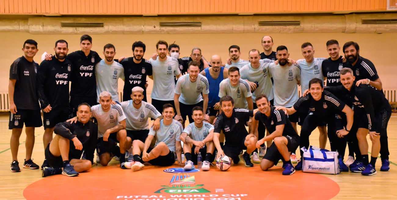 Argentina inicia su participación en el Mundial de Futsal