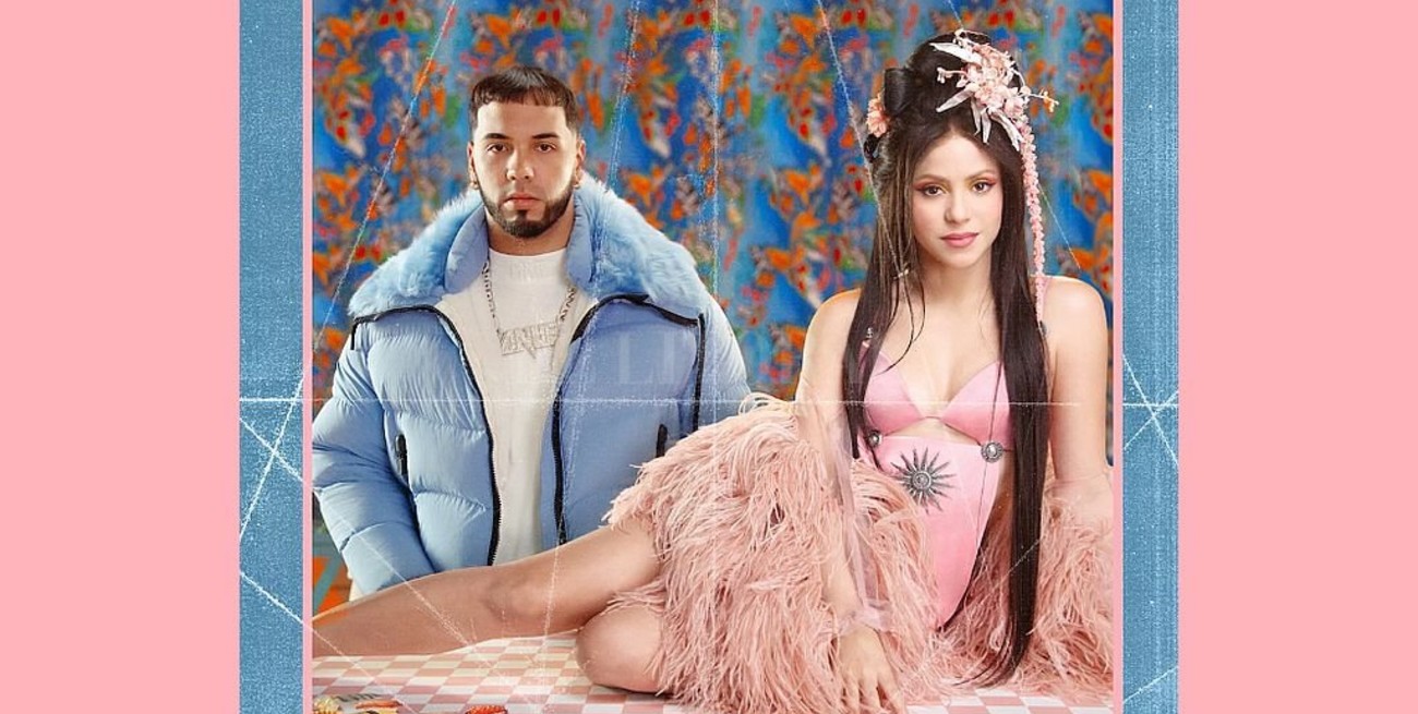 Shakira anunció un sencillo con Anuel AA