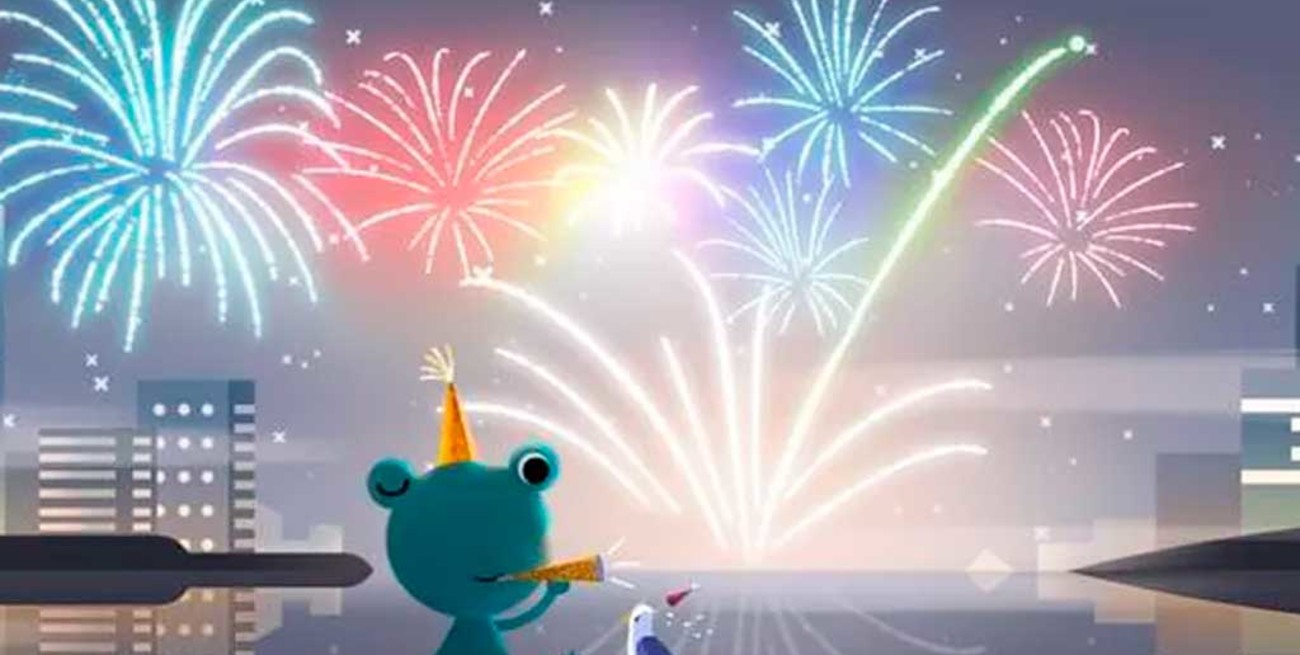 Google celebra la última noche del 2019